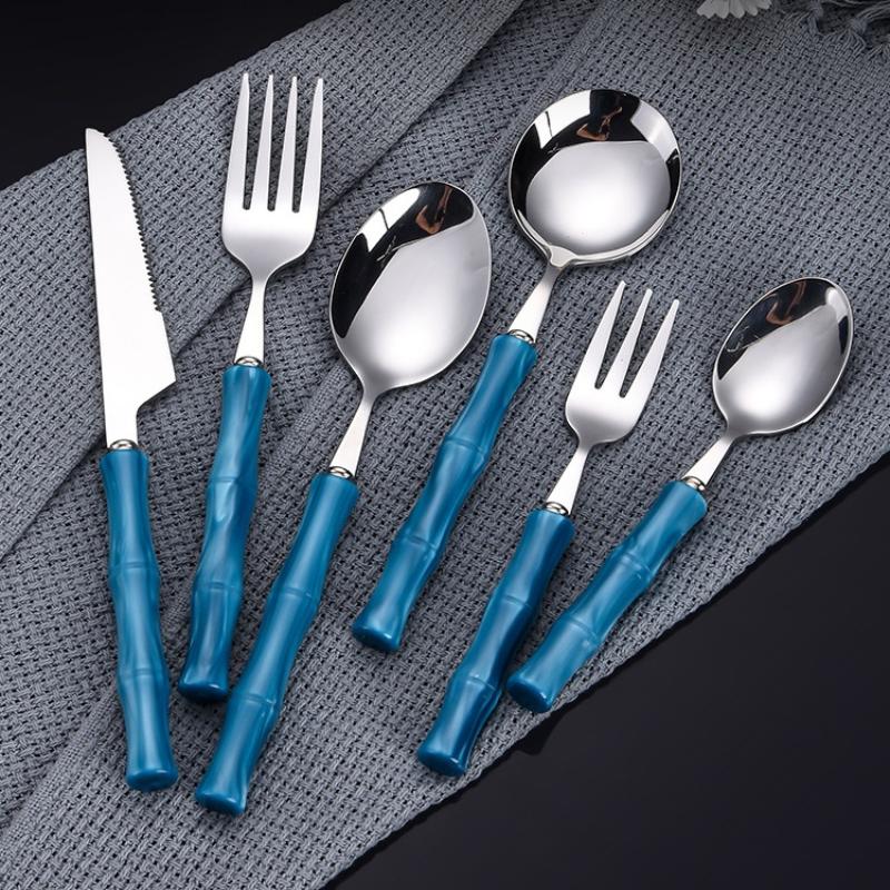 Duurzame bamboe handgreep roes - Bamboo Cutlery Set recensie en prijs