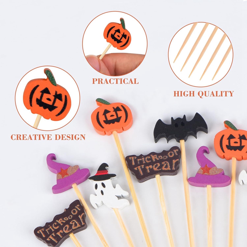 50/100 Stuks Halloween Party T - Bamboo Cutlery Set recensie en prijs