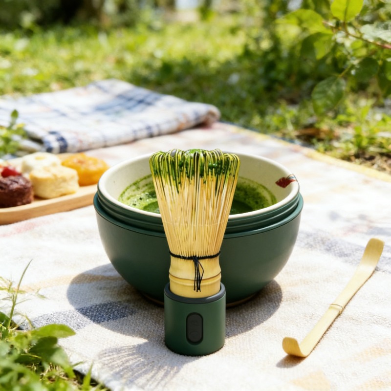 Japanse matcha theeklopper - b - Bamboo Cutlery Set recensie en prijs
