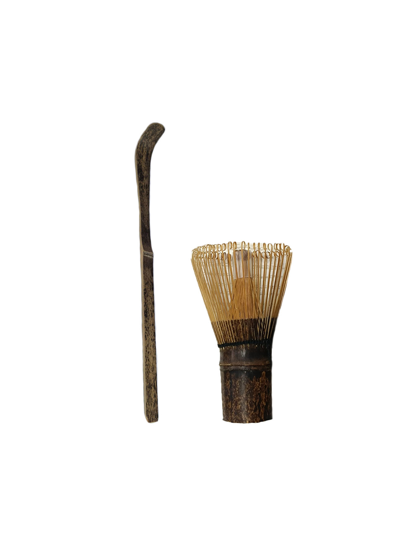 2/4 stuks paarse bamboe garde  - Bamboo Cutlery Set recensie en prijs