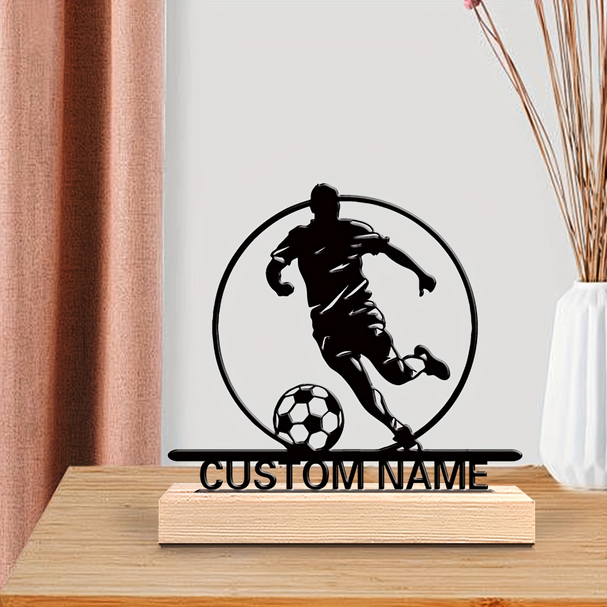 Aangepaste voetbalspeler metal - Personalized Engraved Gift recensie en prijs