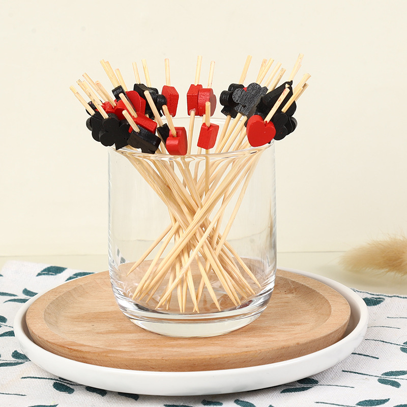 100 Stuks Casino Las Vegas Pok - Bamboo Cutlery Set recensie en prijs
