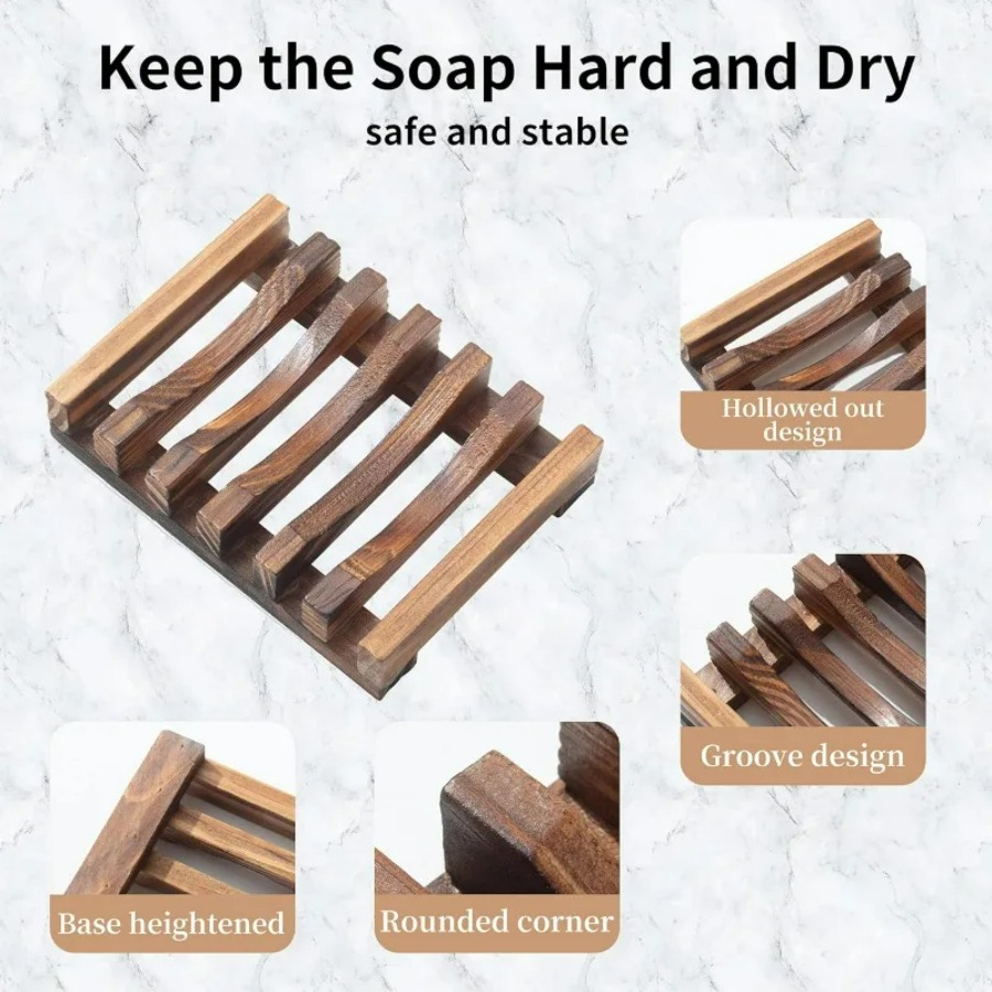 Houten zeepbakje voor doucheba - Bamboo Cutlery Set recensie en prijs